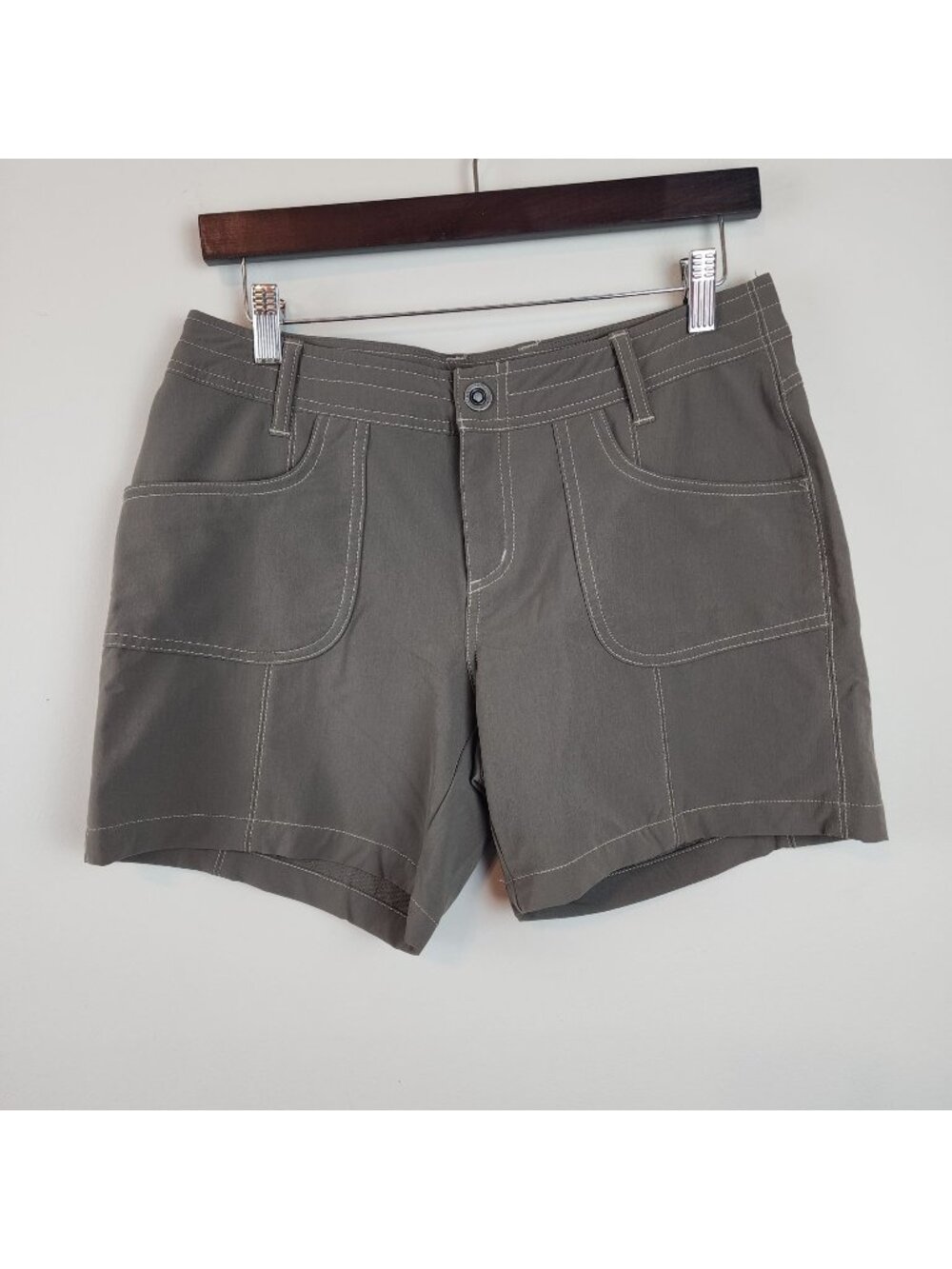 Kuhl Mountain Culture hiking shorts women sz 8 Pockets Outdoors